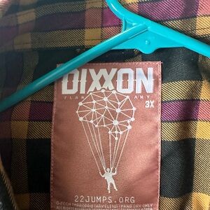 Dixxon “22jumps” flannel 3x lightly worn